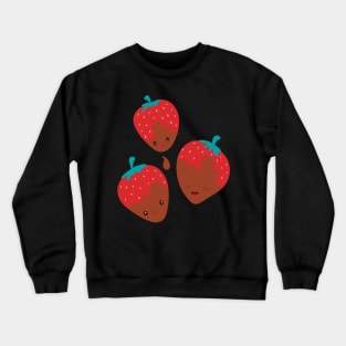 Chocolate stawberrys Crewneck Sweatshirt